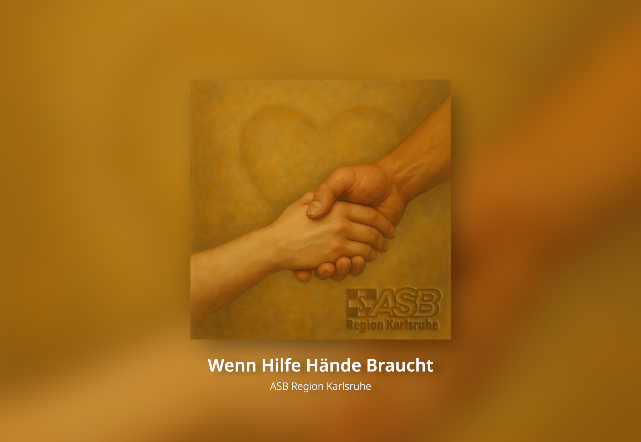 Wenn Hilfe Hände Braucht